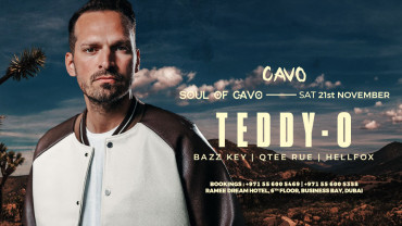"Soul of Cavo" مع TEDDY-O في حفل مباشر بدبي