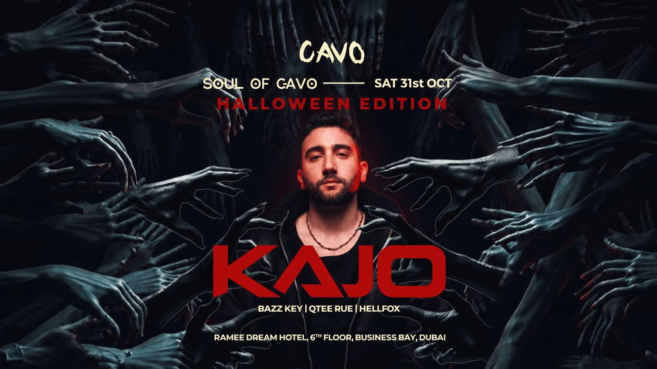 Soul of Cavo Presents: Halloween Special Featuring DJ KAJO in Dubai
