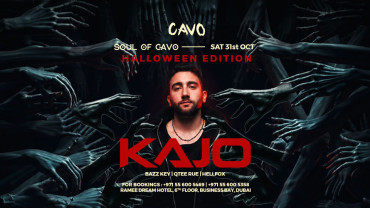 Soul of Cavo présente : soirée spéciale Halloween avec DJ KAJO à Dubaï