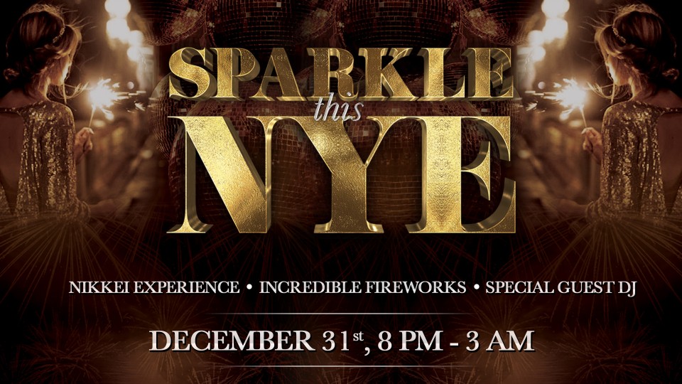 SPARKLE THIS NEW YEAR'S EVE WITH AJI