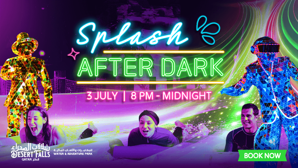 Splash After Dark at Desert Falls Sea Caves Waterpark