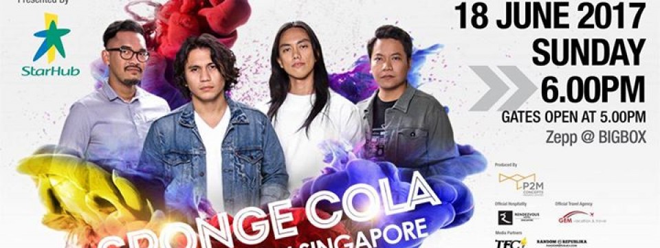 Sponge Cola Live in Singapore