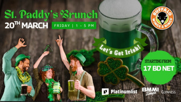 St. Paddy's Brunch at Buffalo Wings & Rings, Bahrain