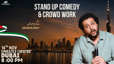 Spectacle de stand-up de Salah El Daly en direct à Dubaï