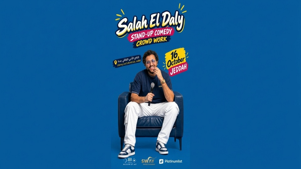 Stand-Up Comedy Show with Salah Al-Dali in Jeddah Stand-Up Comedy Show with Salah Al-Dali in Jeddah