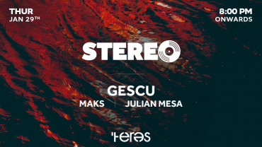 Stereo Presents: Gescu / Maks / Julian Mesa at Teres - JJ's Irish Restaurant