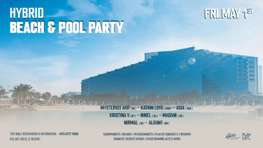 Summer 2026 Hybrid Pool & Beach Party at The Art Hotel Amwaj