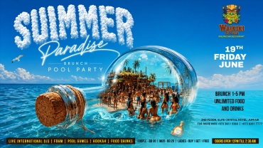 Summer Paradise Brunch Pool Party at Waikiki Restaurant, Bahrain Summer Paradise Brunch Pool Party at Waikiki Restaurant, Bahrain