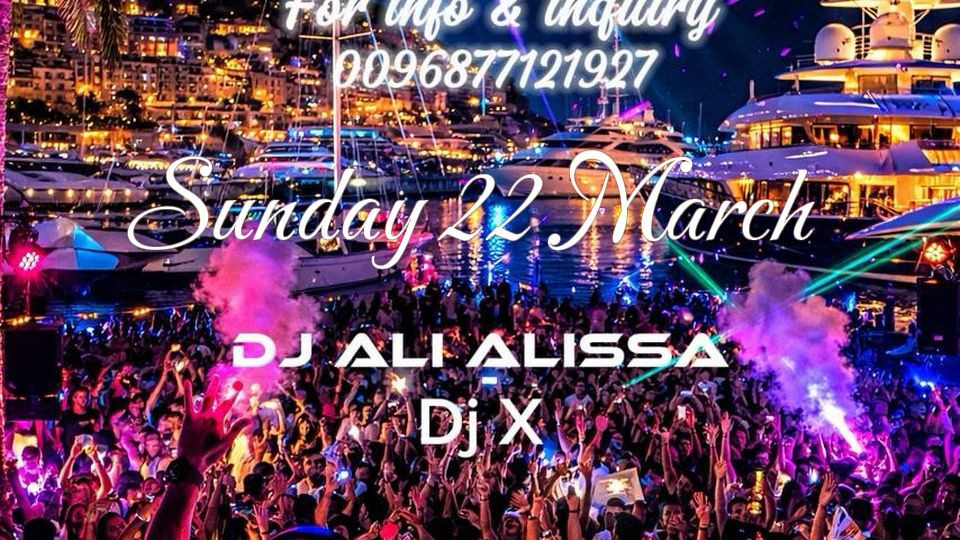 Sunday 3rd day Eid 22 March Beach Party in Muscat