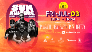 Sunkulture Beach Pool Party at Palavra Resort, Bahrain