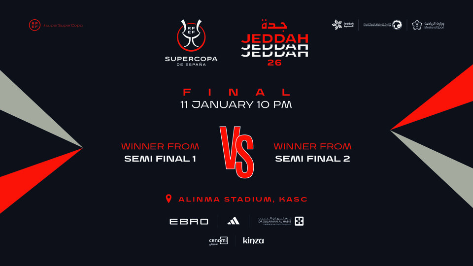Supercopa De Espana – Final 2026 in Jeddah 2026 Saudi Arabia