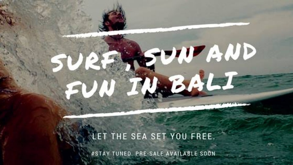 Surf, Sun N Fun in BALI