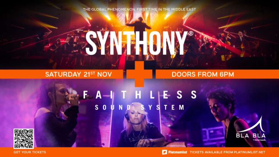 Synthony x Faithless en concert à Dubaï Synthony x Faithless en concert à Dubaï