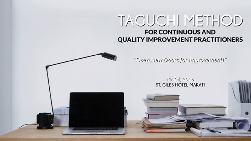 Taguchi Method Training