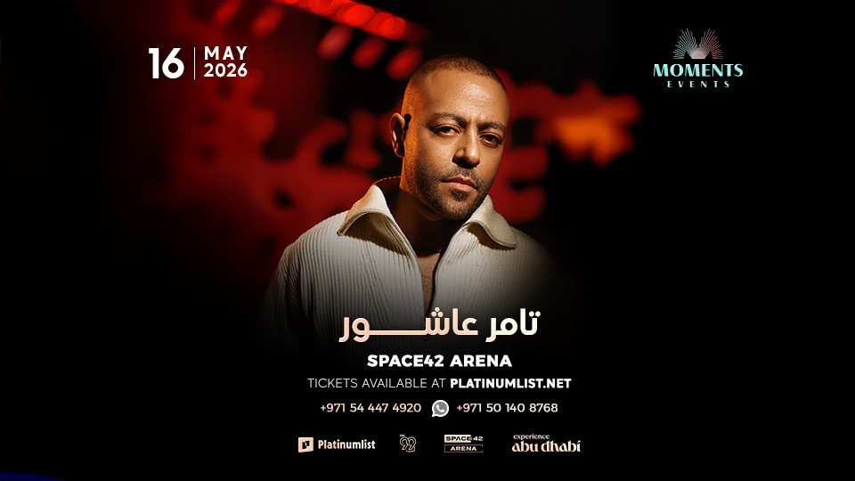 Tamer Ashour Live at Space42 Arena in Abu Dhabi
