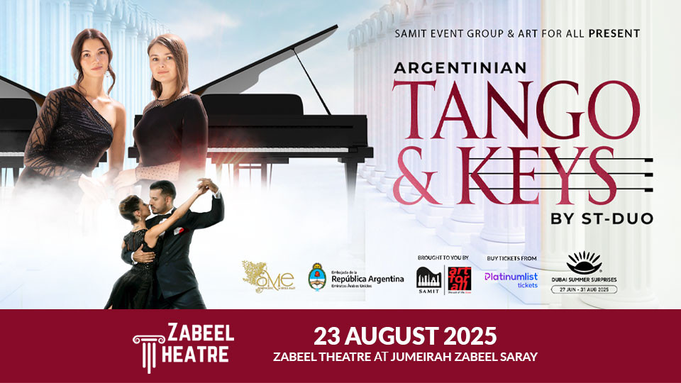 Tango & Keys at Zabeel Theatre, Dubai