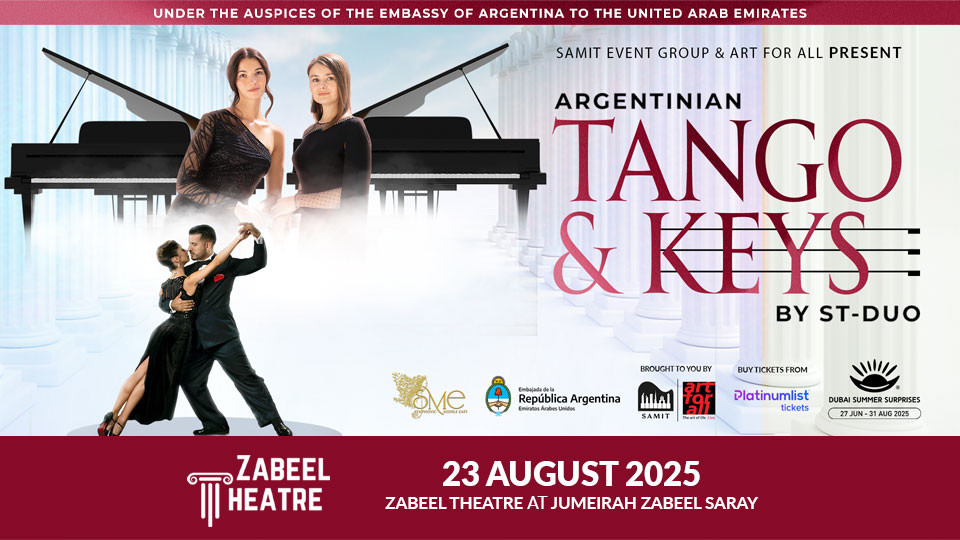Tango & Keys at Zabeel Theatre, Dubai 2025 United Arab Emirates