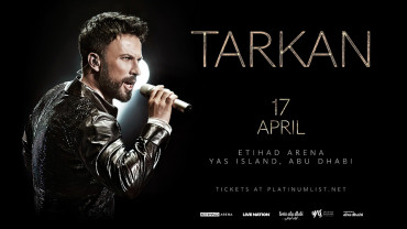 Tarkan at Etihad Arena in Abu Dhabi