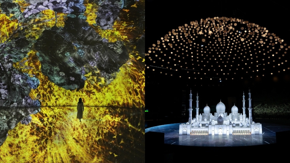 TeamLab Phenomena Abu Dhabi + Free Light and Peace museum