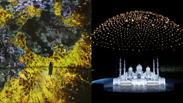 TeamLab Phenomena Abu Dhabi + Free Light and Peace museum