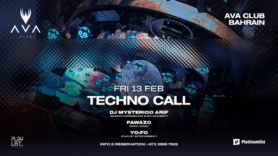 Techno Call at AVA Club