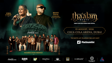 Thaalam Beats featuring Benny Dayal, Usha Uthup, and Thaikkudam Bridge in Dubai