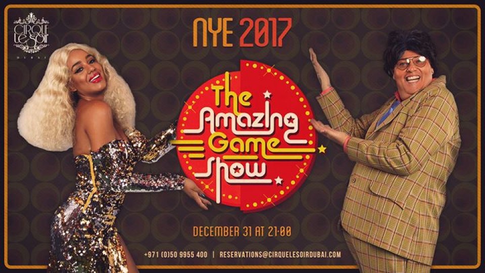 The Amazing Game Show x NYE 2017 w/ Scottie B