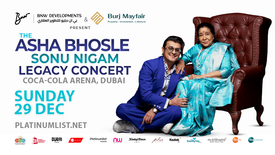 The Asha Bhosle And Sonu Nigam Legacy Concert in Dubai