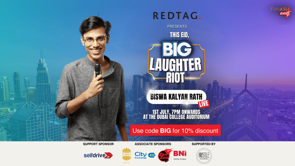 The Big Laughter Riot ft Biswa Kalyan Rath Live in Dubai