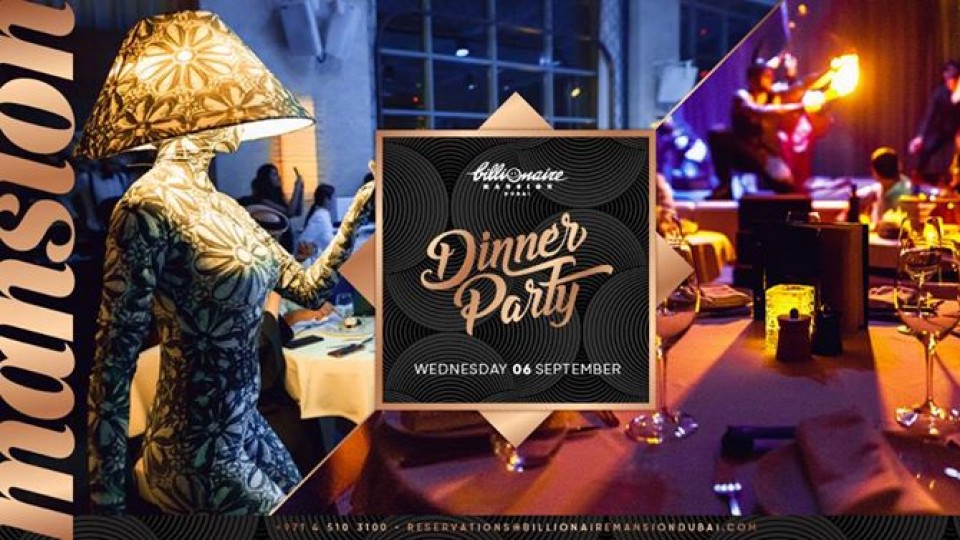 The Billionaire Mansion Dinner Party