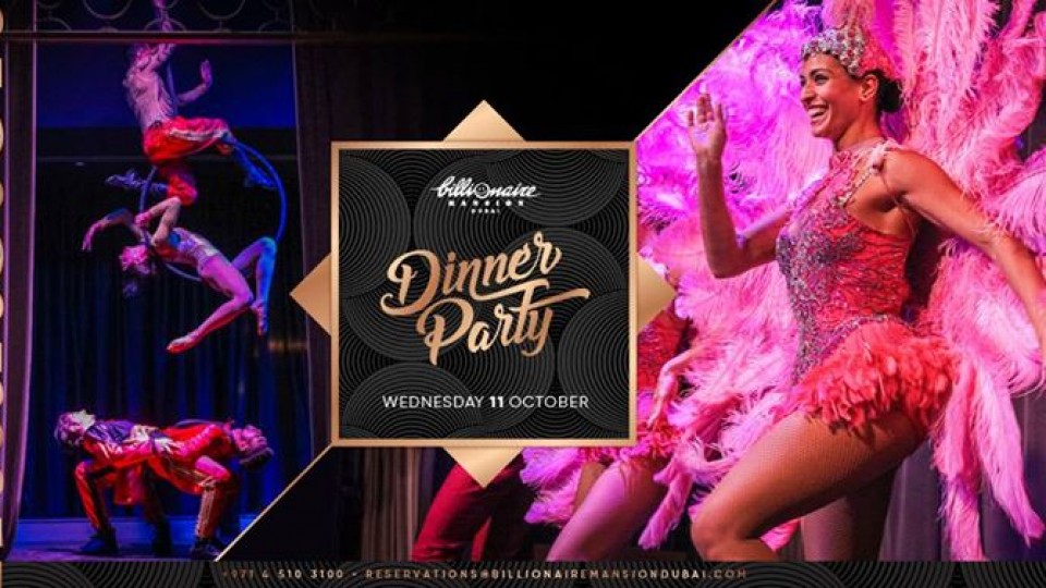 The Billionaire Mansion Dinner Party