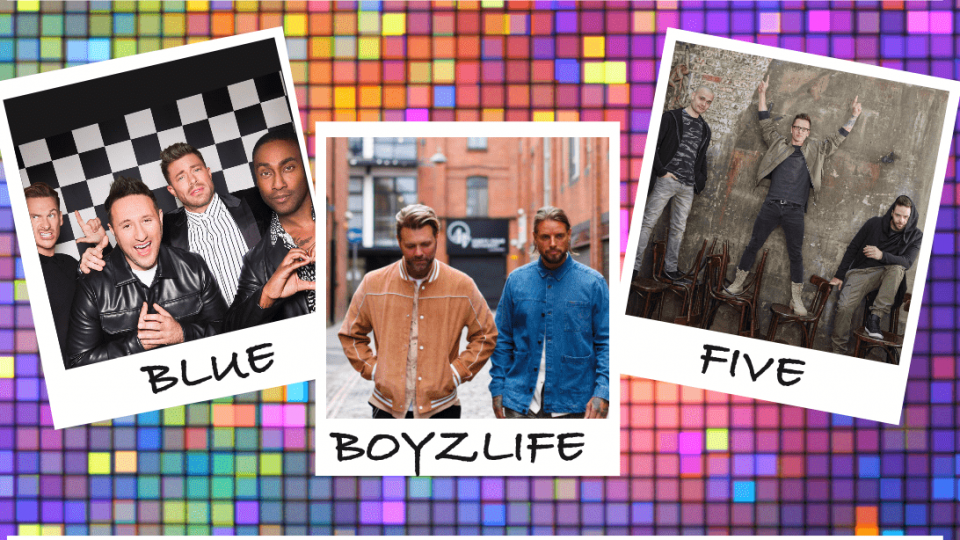 The Boys Are Back In Town. Blue, Five, and Boyzlife are in Dubai