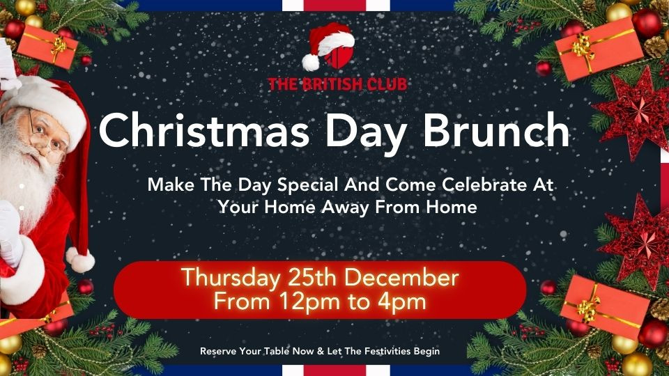 The British Club Christmas Day Brunch