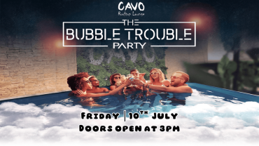 The Bubble Trouble Pool Party at Cavo Rooftop