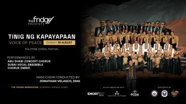 The Fridge Presents: Tinig ng Kapayapaan – Philippine Choral Festival