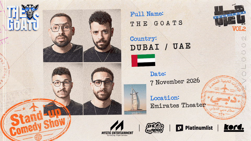 The Goats - Stand Up Comedy Show in Dubai