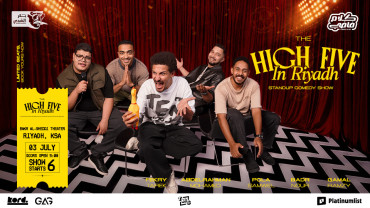 The High Five - Stand Up Comedy Show in Riyadh