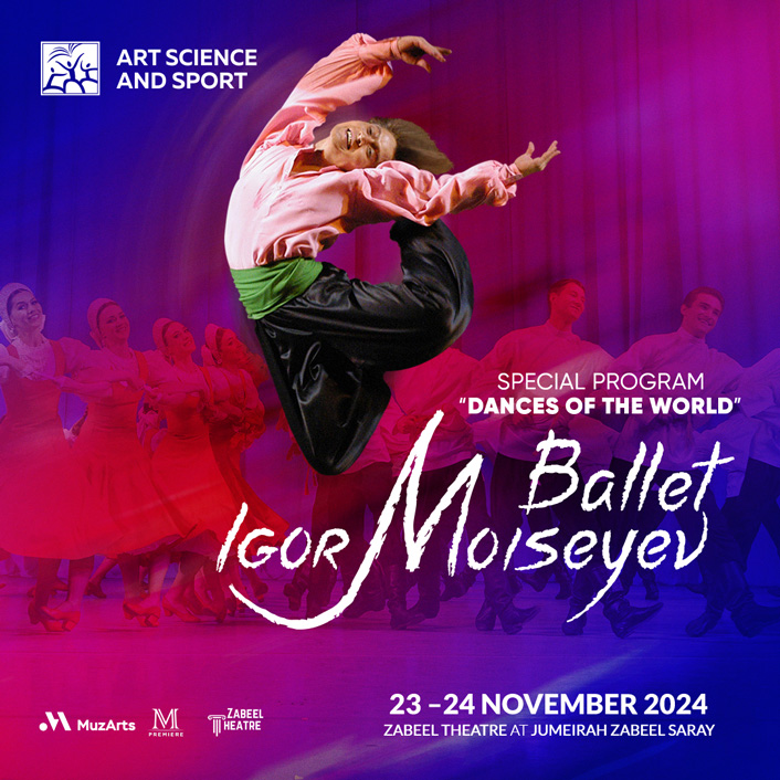 The Igor Moiseyev Ballet at Zabeel Theatre in Dubai Tickets