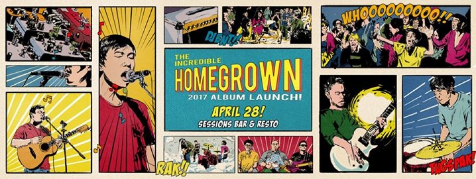 The Incredible Homegrown 2017 Album Launch