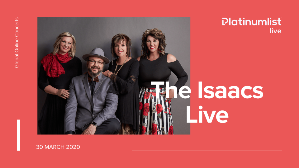 The Isaacs LIVE | 12:00 PM, EDT