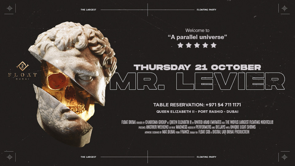 The Largest Floating Party | Thurs 21.10 The Largest Floating Party | Thurs 21.10