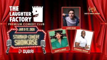The Laughter Factory January 2026 in Dubai, Abu Dhabi and Rak The Laughter Factory January 2026 in Dubai, Abu Dhabi and Rak