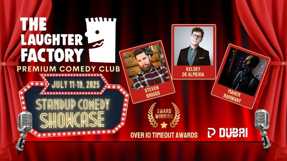 The Laughter Factory July 2025 in Dubai and Abu Dhabi