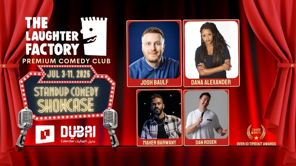 The Laughter Factory Launches New 7pm "Bed B4 10pm" Show This July at Radisson Damac Hills.