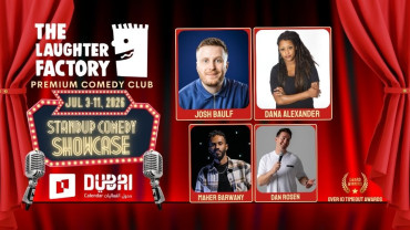 The Laughter Factory Launches New 7pm "Bed B4 10pm" Show This July at Radisson Damac Hills.