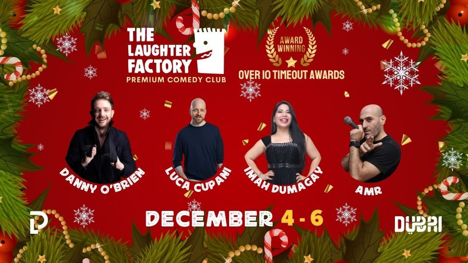 The Laughter Factory’s Christmas Parties The Laughter Factory’s Christmas Parties