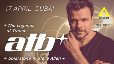 The Legends of Trance: ATB. With SolarStone and Steve Allen.