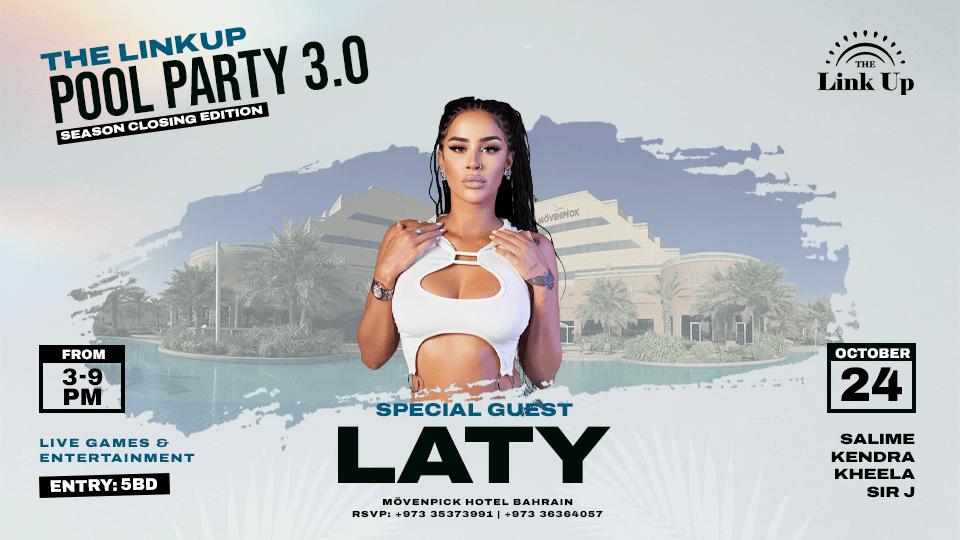 The Linkup Pool Party 3.0: Season Closing Edition at Mövenpick Hotel, Bahrain