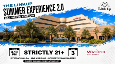 The Linkup Summer Experience 2.0 All White Edition at Movenpick Hotel, Bahrain