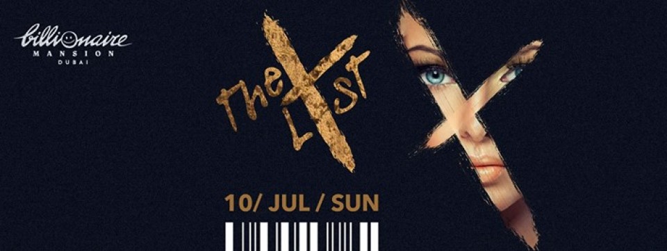 The LIST - Sundays at Billionaire Mansion